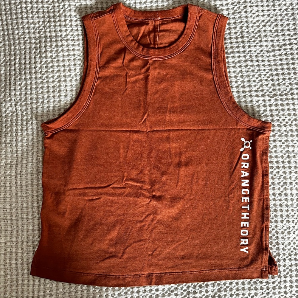 Orangetheory Rust Tank Top